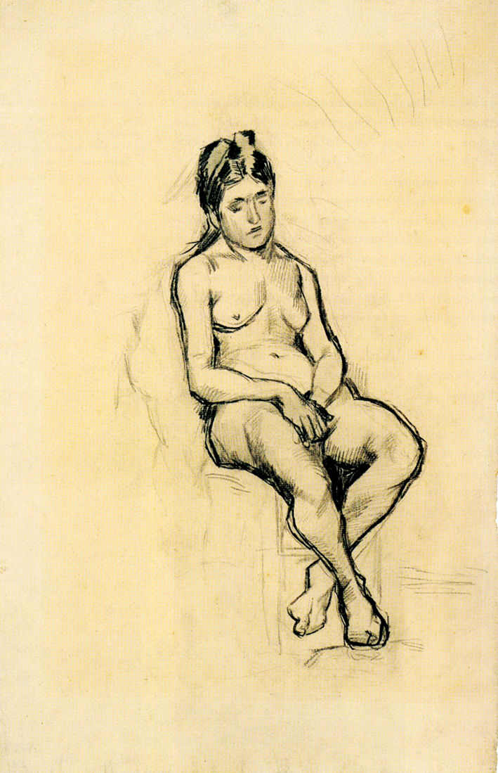  文森特·威廉·梵高  Vincent Willen Van Gogh —— 女性人体 (2)